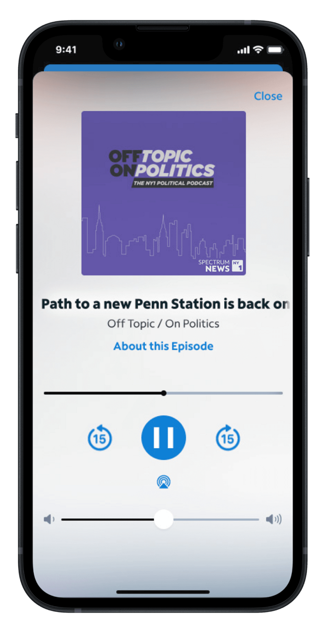 Spectrum News App - Podcasts
